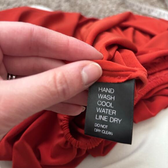 Norma Kamali Diana Gown in Cinnamon Sz M Gown Wedding Guest Formal Evening - Picture 11 of 12